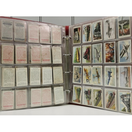 1616 - A collector's album of cigarette cards. To include: Turf Cigarettes - '50 Zoo Animals', '50 British ... 