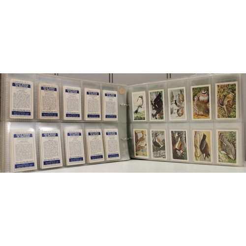 1618 - A collector's album of tea cards. To include Brooke Bond Tea - 'Bird Portraits', 'Out Into Space', '... 