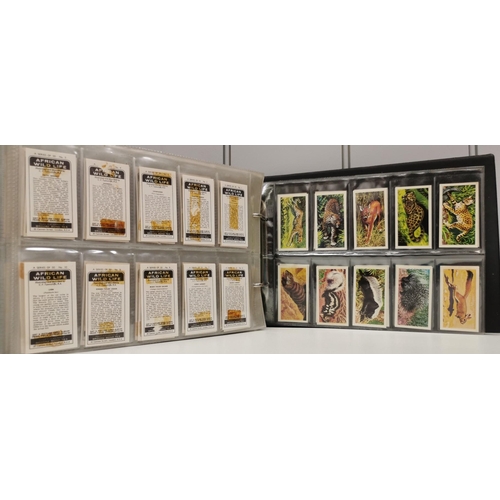 1618 - A collector's album of tea cards. To include Brooke Bond Tea - 'Bird Portraits', 'Out Into Space', '... 