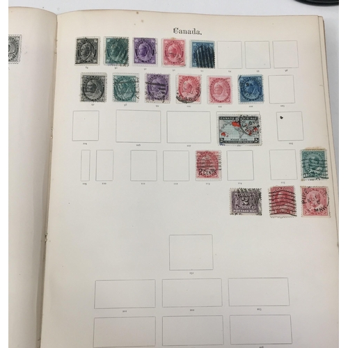 A partially-filled Volume 1 of 'The Imperial Postage Stamp Album' tenth ...