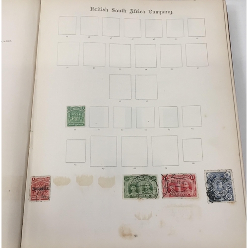 A partially-filled Volume 1 of 'The Imperial Postage Stamp Album' tenth ...