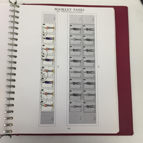 1628 - A partially-completed Stanley Gibbons 'Channel Islands' stamp album. Stamp dates 1950's onwards.