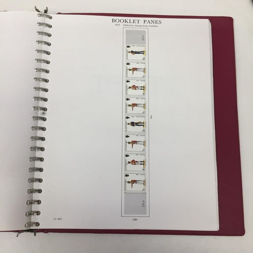 1628 - A partially-completed Stanley Gibbons 'Channel Islands' stamp album. Stamp dates 1950's onwards.