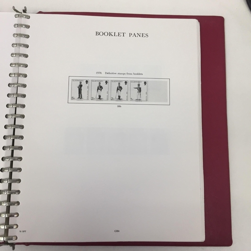 1628 - A partially-completed Stanley Gibbons 'Channel Islands' stamp album. Stamp dates 1950's onwards.