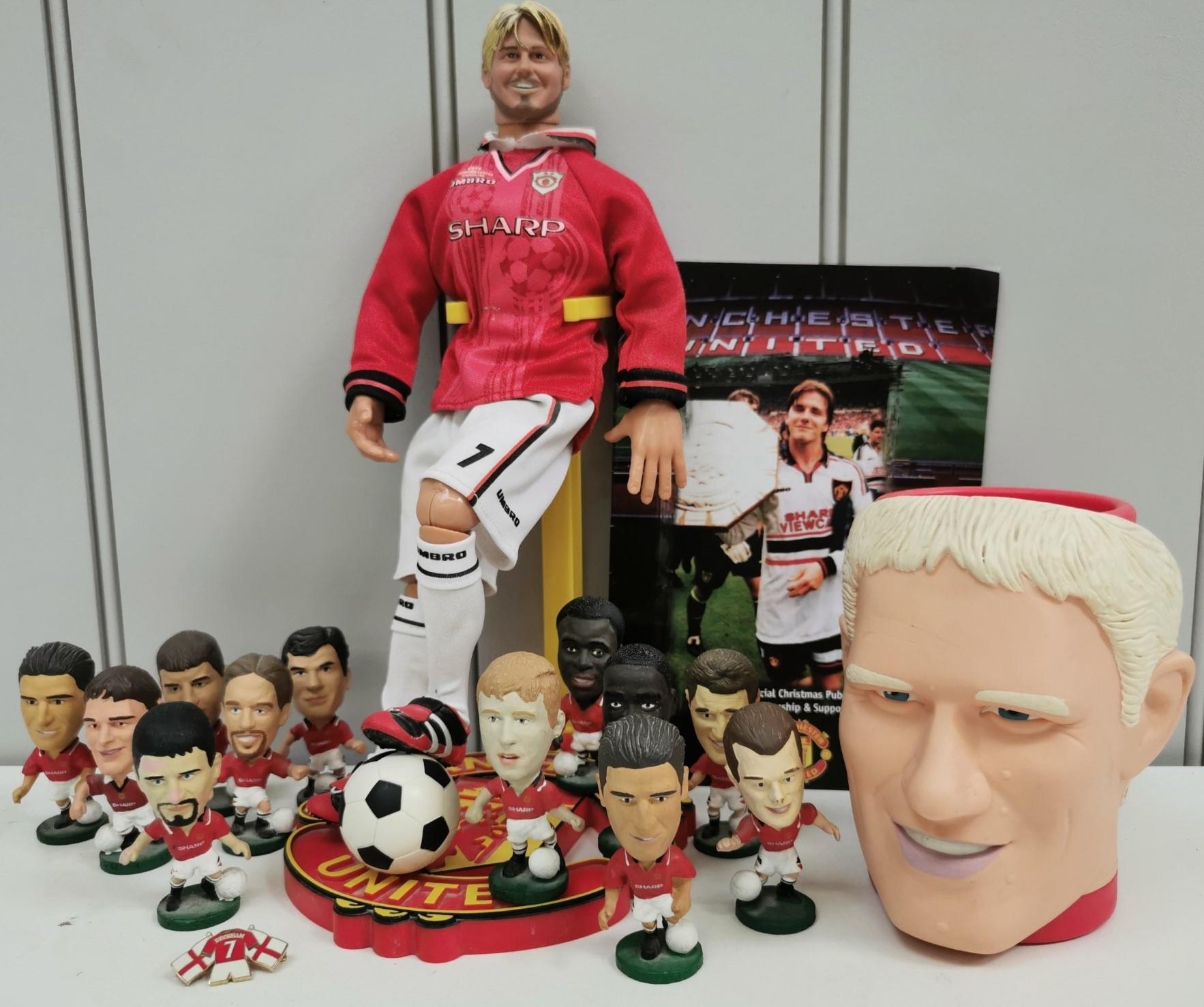 David Beckham Manchester United フィギュア David Beckham Manchester United フィギュア