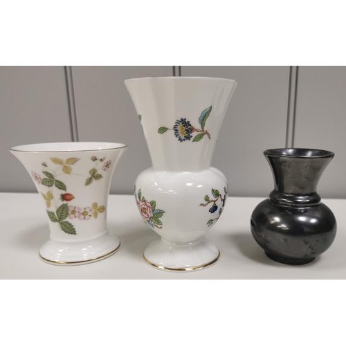 1393 - A selection of ceramic kitchenware & tableware. To include tankards, jugs, vases, bells, royal memor... 