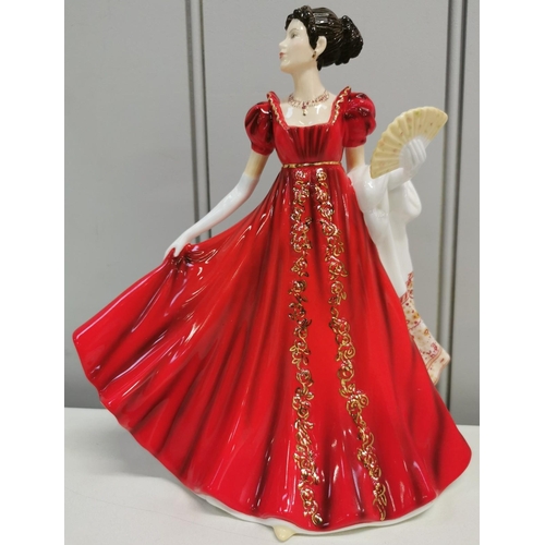 1381 - A boxed, 'Royal Doulton' 200 years anniversary special 'Eleanor' figurine. Height 21cm.