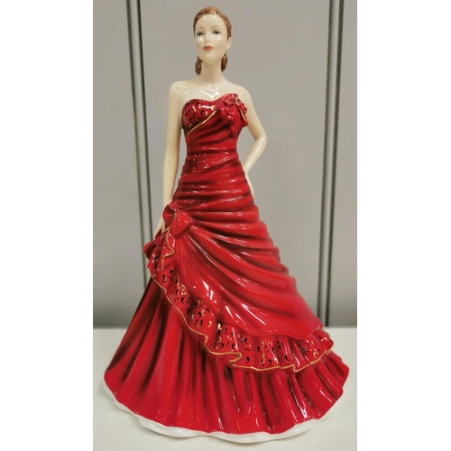 1385 - A boxed 'Royal Doulton' - 'Gabriella' figurine. Reference HN5550. Height 22cm.