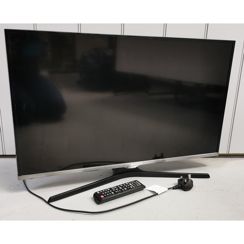 A Samsung 32" TV with stand. Model no. UE32J5100AKXXU. Full HD 1080p LED TV, with Digital tuner. Complete with original remote control. PAT test pass & functionality test indicates in working order.