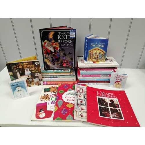 225 - A selection of twenty-eight creative Christmas books.