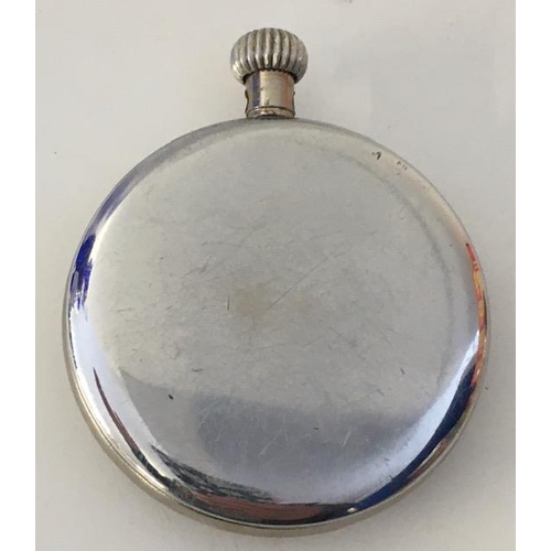 381 - A 'Railway Timekeeper' pocket watch, made in Austria. 'SF RA' engraved on mechanism. Untested.