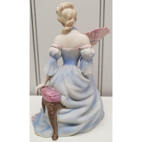 534 - A 'Coalport - Chelsea Reception' figurine, from the Age of Elegance range. height 17cm.