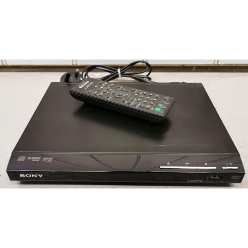 1574 - Sony DVP/SR760H DVD player, with original remote control. PAT test pass & functionality test indicat... 