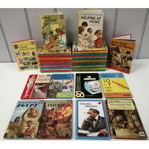 A collection of approximately forty-nine vintage Ladybird books. To include Rumpelstiltskin, Cinderella, Sleeping Beauty, Rapunzel etc.