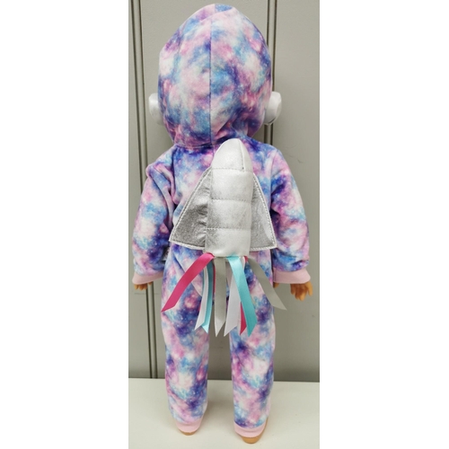 4099A - A 'My Friend Cayla' interactive, Bluetooth doll, in NASA spacesuit. Plays games, tells stories, answ... 