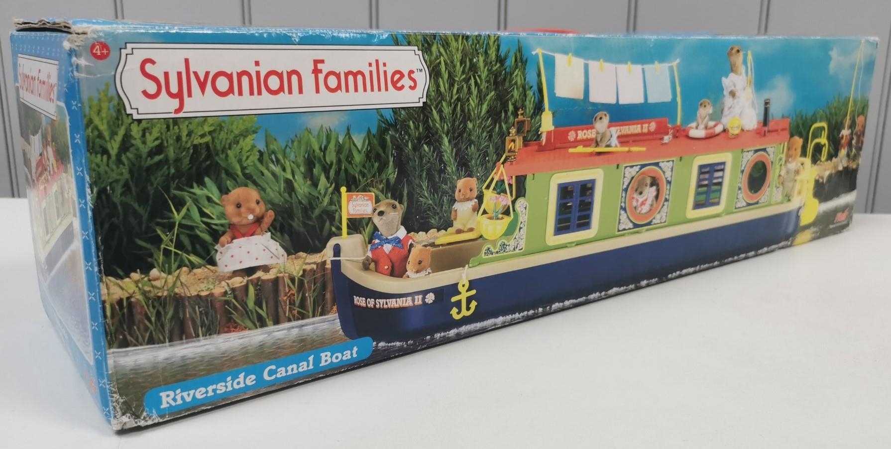 Sylvanian families riverside canal boat on sale