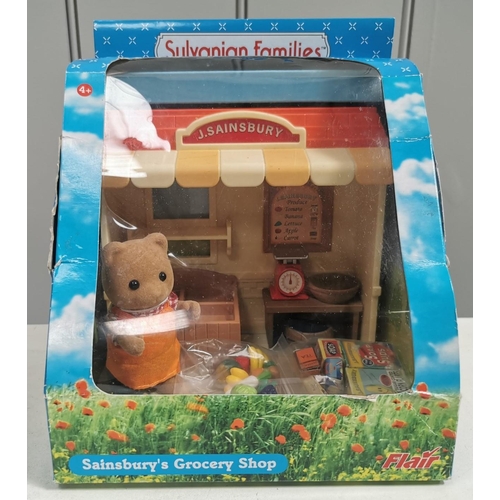 4539 - Sylvanian Families Sainsbury's Grocery Shop.  Manufacturer/Model No: Flair 4510.  Appears complete.