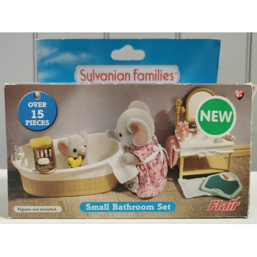 4550 - Sylvanian Families Small Bathroom Set.  Manufacturer/Model No: Flair 4530.  Unchecked for completene... 