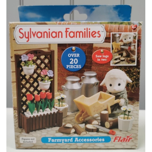 4597 - Sylvanian Families Farmyard Accessories.  Manufacturer/Model No: Flair 4764.  Unchecked for complete... 