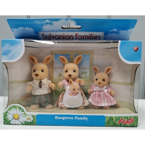 4598 - Sylvanian Families Kangaroo Family.  Manufacturer/Model No: Flair 4766.  Unchecked for completeness.