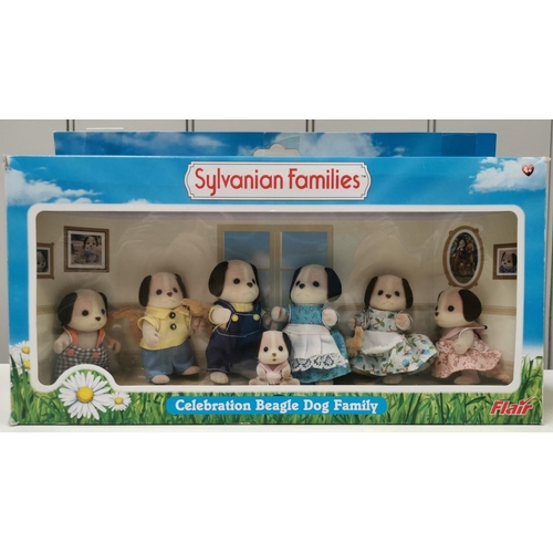 4604 - Sylvanian Families Celebration Beagle Dog Family.  Manufacturer/Model No: Flair 4779.  Unchecked for... 