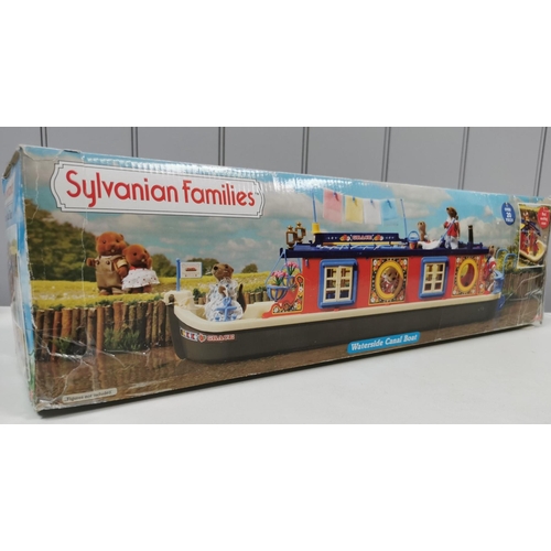 4605 - Sylvanian Families Waterside Canal Boat.  Manufacturer/Model No: Flair 4781.  Unchecked for complete... 