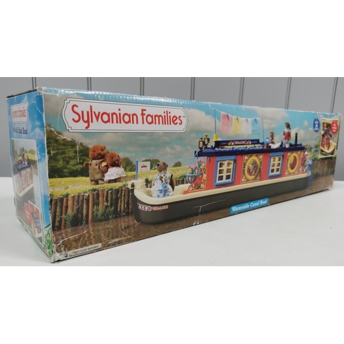 4606 - Sylvanian Families Waterside Canal Boat.  Manufacturer/Model No: Flair 4781.  Unchecked for complete... 