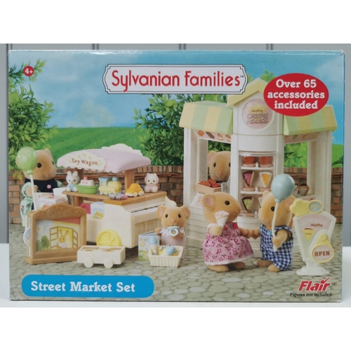 4622 - Sylvanian Families Street Market Set.  Manufacturer/Model No: Flair 4844.  Unchecked for completenes... 