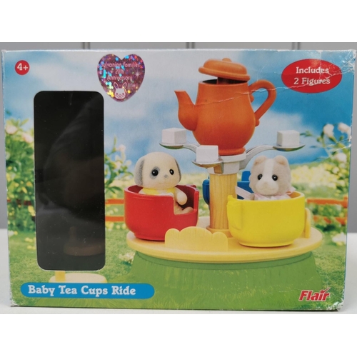 4642 - Sylvanian Families Baby Tea Cups Ride.  Manufacturer/Model No: Flair 4925.  Unchecked for completene... 