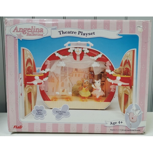 4102 - Angelina Ballerina Theatre Playset.  Unchecked for completeness.