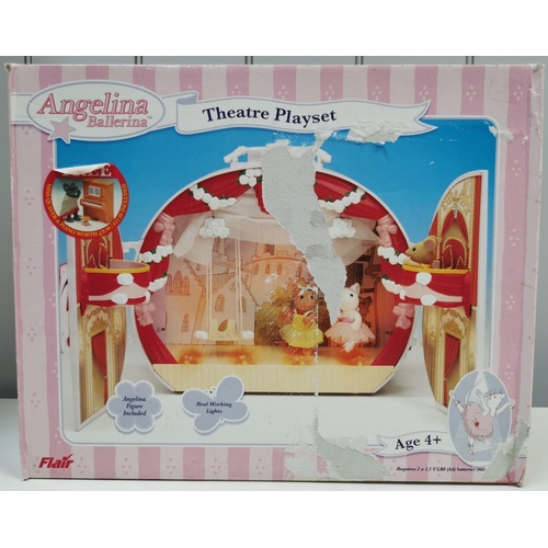 4103 - Angelina Ballerina Theatre Playset.  Unchecked for completeness.