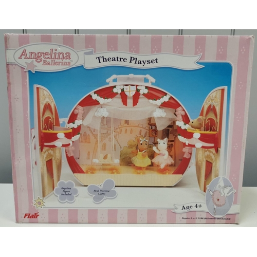 4105 - Angelina Ballerina Theatre Playset.  Unchecked for completeness.