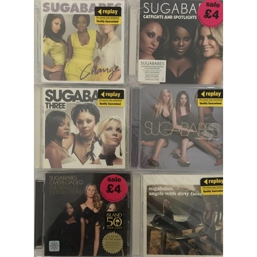 3604 - Sugababes - a collection of mostly new/unplayed CD's (x6)