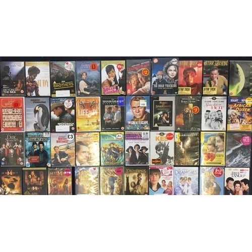 3704 - Mixed Genre - a collection of mostly new/unplayed DVD's (x40).