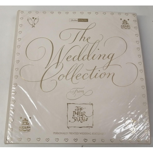 3132 - A selection of fourteen wedding-related books, together with three large printer's sampler books, fo... 