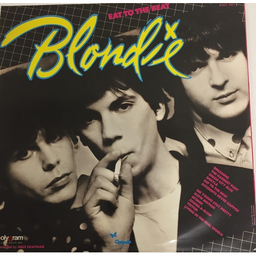 3612 - 'Eat To The Beat', vinyl album by 'Blondie'. Chrysalis label 6307 661.