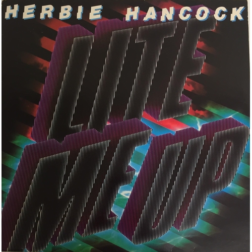 3613 - 'Lite Me Up', vinyl album by 'Herbie Hancock'. CBS label CBS 85650.