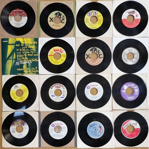 3614 - A collection of sixteen Reggae vinyl singles, mostly produced by Jamaican labels.