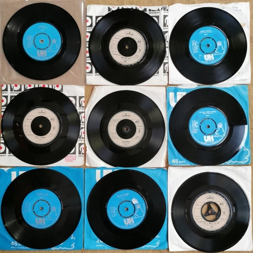 3622 - A collection of nine vinyl singles, by '10CC'.