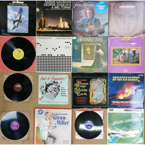 3675 - A collection of fifty-four classical & big band music vinyl albums.