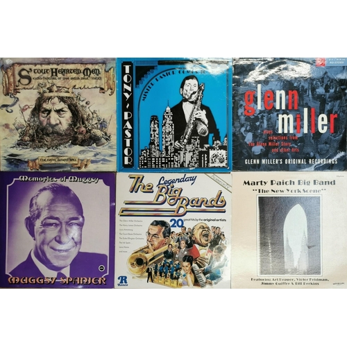 3675 - A collection of fifty-four classical & big band music vinyl albums.