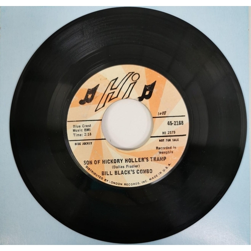 3680 - A rare promotional 'Creepin' Around' vinyl single, by 'Bill Black's Combo'. London Records label 45-... 