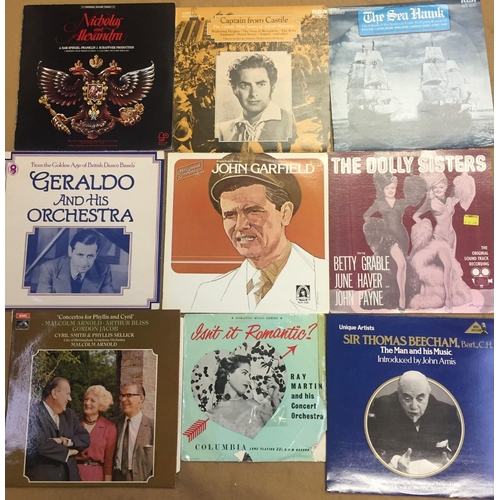 3700 - A collection of twenty-one musical & ballet vinyl albums.