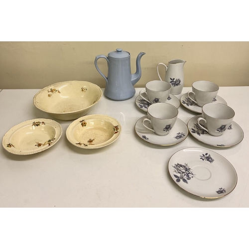 532 - A set of 3 Crown Staffordshire 