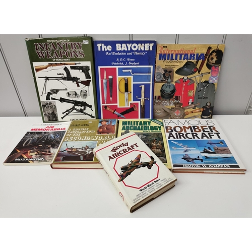 64 - A collection of eight military guides & reference books.