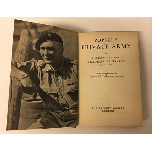 80 - A 'Reprint Society' edition of 'Popski's Private Army', by Vladimir Penickoff.