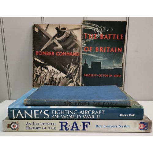 127 - A collection of eight RAF-related books & leaflets. To include original HMSO publication & contempor... 