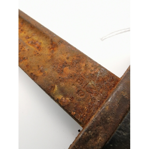 212 - A WWI bayonet. Believed to be a 15