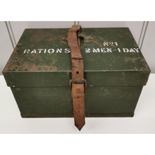 253 - A post WWII No.1 2 men-1 Day Rations Tin.