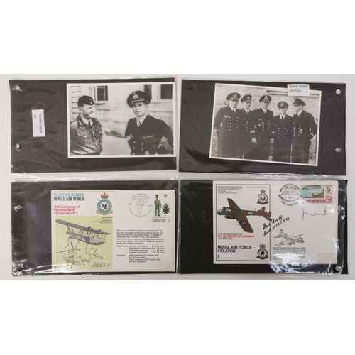 270 - An extensive collection of forty-seven signed RAF Commemorative covers. Each cover signed by the Ger... 